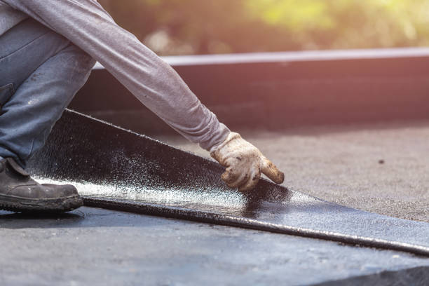 Professional Basement Waterproofing technician working in Charleston, TN